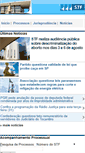 Mobile Screenshot of m.stf.jus.br